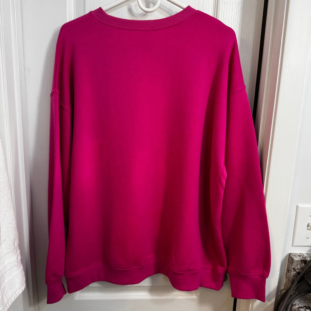 Stranger Things "Beam Me Up, This Place Sucks" Sweatshirt, Size L, Pink -‎ NWT!! - Picture 2 of 7